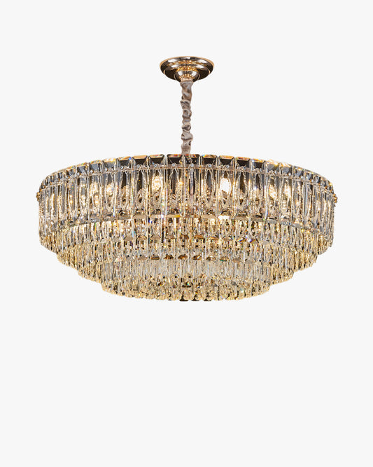 WOMO Tiered Crystal Chandelier-WM3038