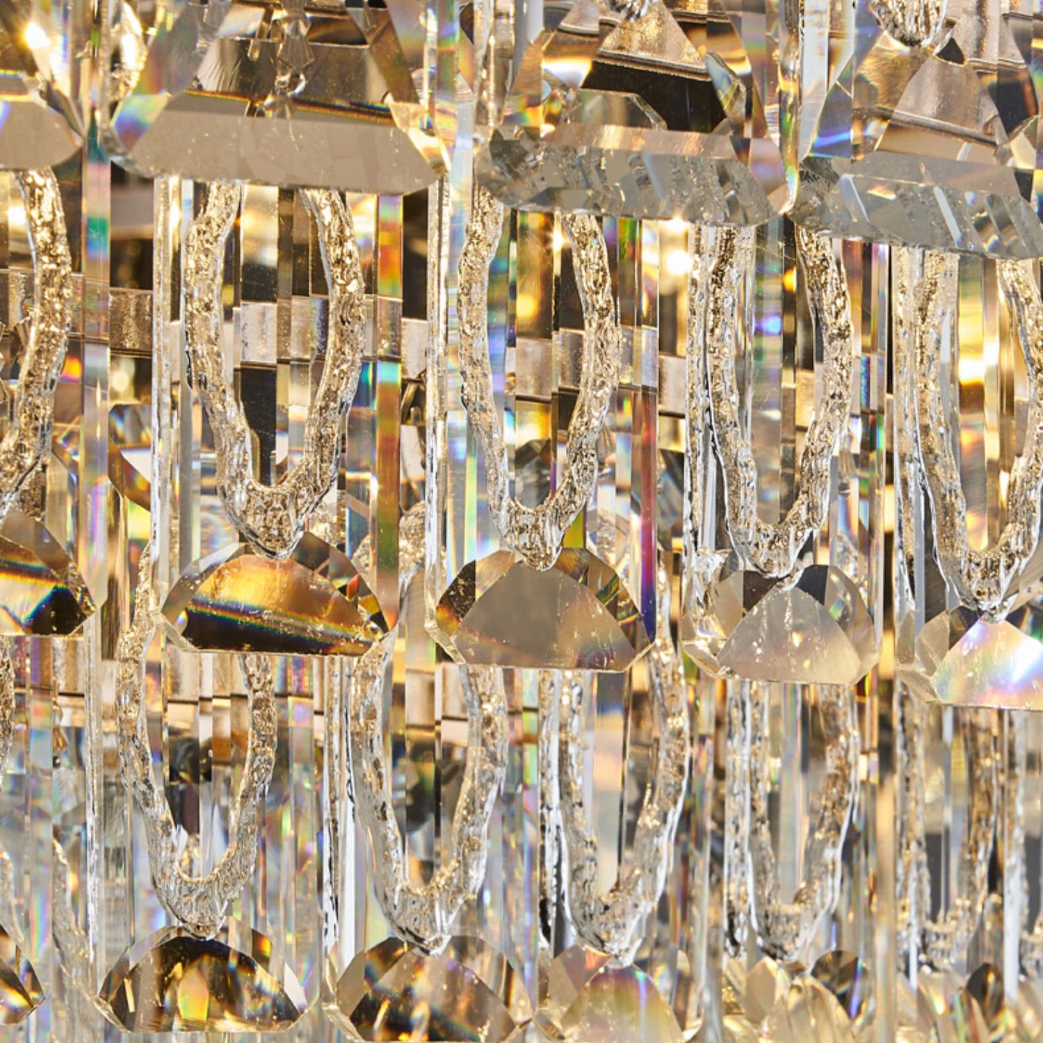 WOMO Tiered Crystal Chandelier-WM3038