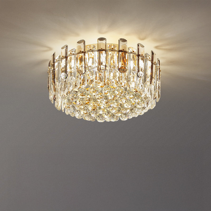 WOMO Crystal Flush Mount Ceiling Light-WM3041