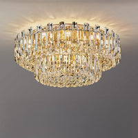 WOMO Crystal Flush Mount Ceiling Light-WM3041