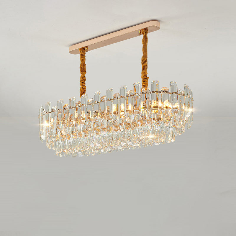 WOMO Crystal Flush Mount Ceiling Light-WM3041