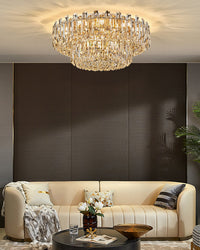 WOMO Crystal Flush Mount Ceiling Light-WM3041