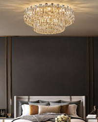 WOMO Crystal Flush Mount Ceiling Light-WM3041