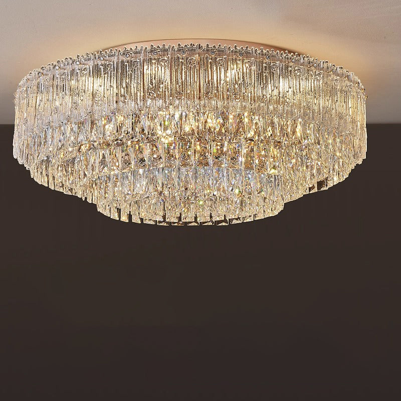 WOMO Crystal Flush Mount Ceiling Light-WM3042