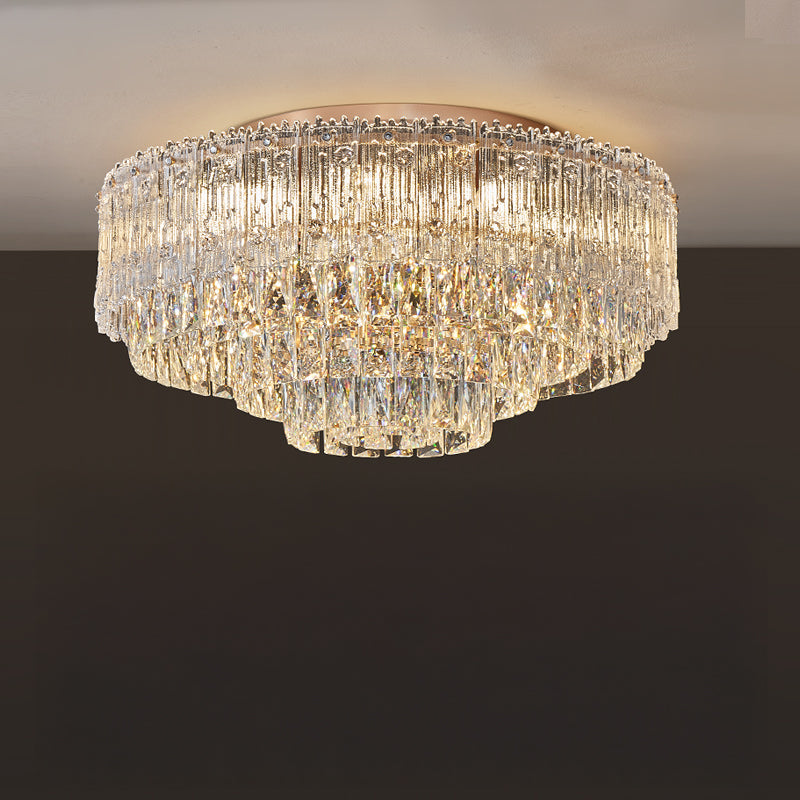 WOMO Crystal Flush Mount Ceiling Light-WM3042