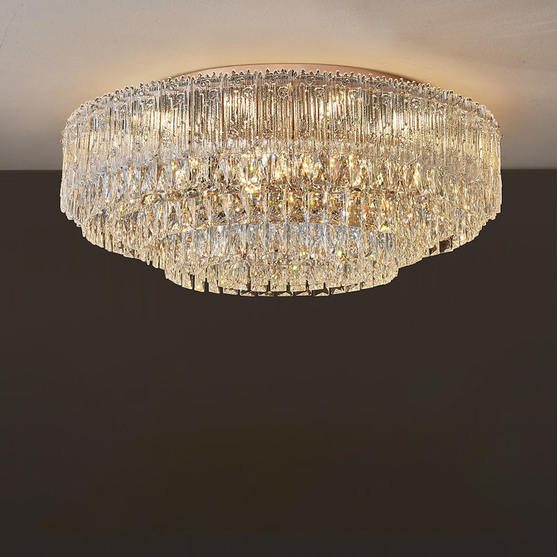 WOMO Crystal Flush Mount Ceiling Light-WM3042