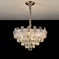 WOMO Gold Flower Crystal Chandelier-WM3043