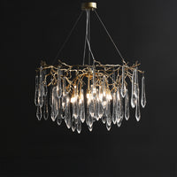 WOMO Raindrop Crystal Chandelier-WM3045