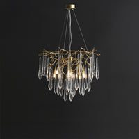 WOMO Raindrop Crystal Chandelier-WM3045