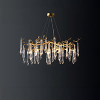 WOMO Raindrop Crystal Chandelier-WM3045