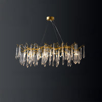 WOMO Raindrop Crystal Chandelier-WM3045