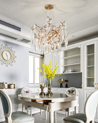 WOMO Raindrop Crystal Chandelier-WM3045