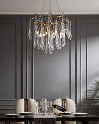 WOMO Raindrop Crystal Chandelier-WM3045
