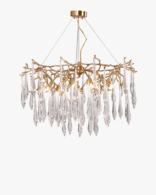 WOMO Raindrop Crystal Chandelier-WM3045