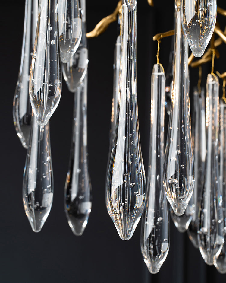 WOMO Raindrop Crystal Chandelier-WM3045