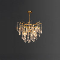 WOMO Raindrop Crystal Chandelier-WM3046