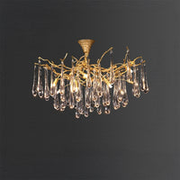 WOMO Branch Raindrop Crystal Chandelier-WM3047