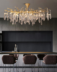 WOMO Branch Raindrop Crystal Chandelier-WM3047