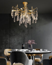 WOMO Branch Raindrop Crystal Chandelier-WM3047