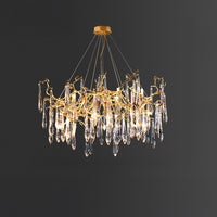 WOMO Branch Raindrop Crystal Chandelier-WM3049