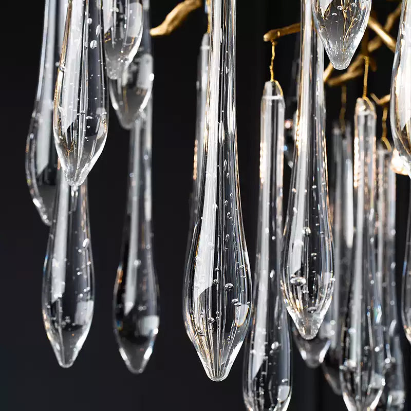 WOMO Branch Raindrop Crystal Chandelier-WM3049