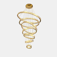 WOMO Crystal Circular Led Chandelier-WM3051