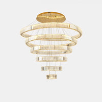 WOMO Crystal Circular Led Chandelier-WM3051