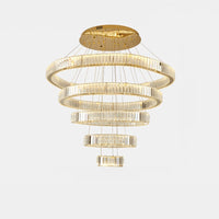 WOMO Crystal Circular Led Chandelier-WM3051