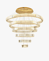 WOMO Crystal Circular Led Chandelier-WM3051