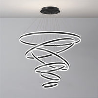 WOMO Tiered Circular Led Chandelier-WM3052