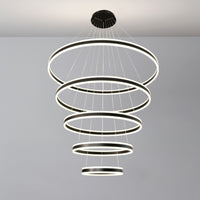 WOMO Tiered Circular Led Chandelier-WM3052