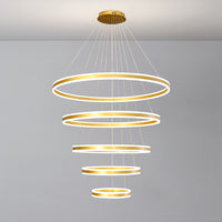 WOMO Tiered Circular Led Chandelier-WM3052