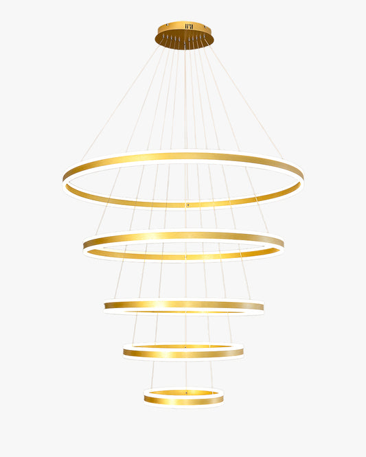 WOMO Tiered Circular Led Chandelier-WM3052