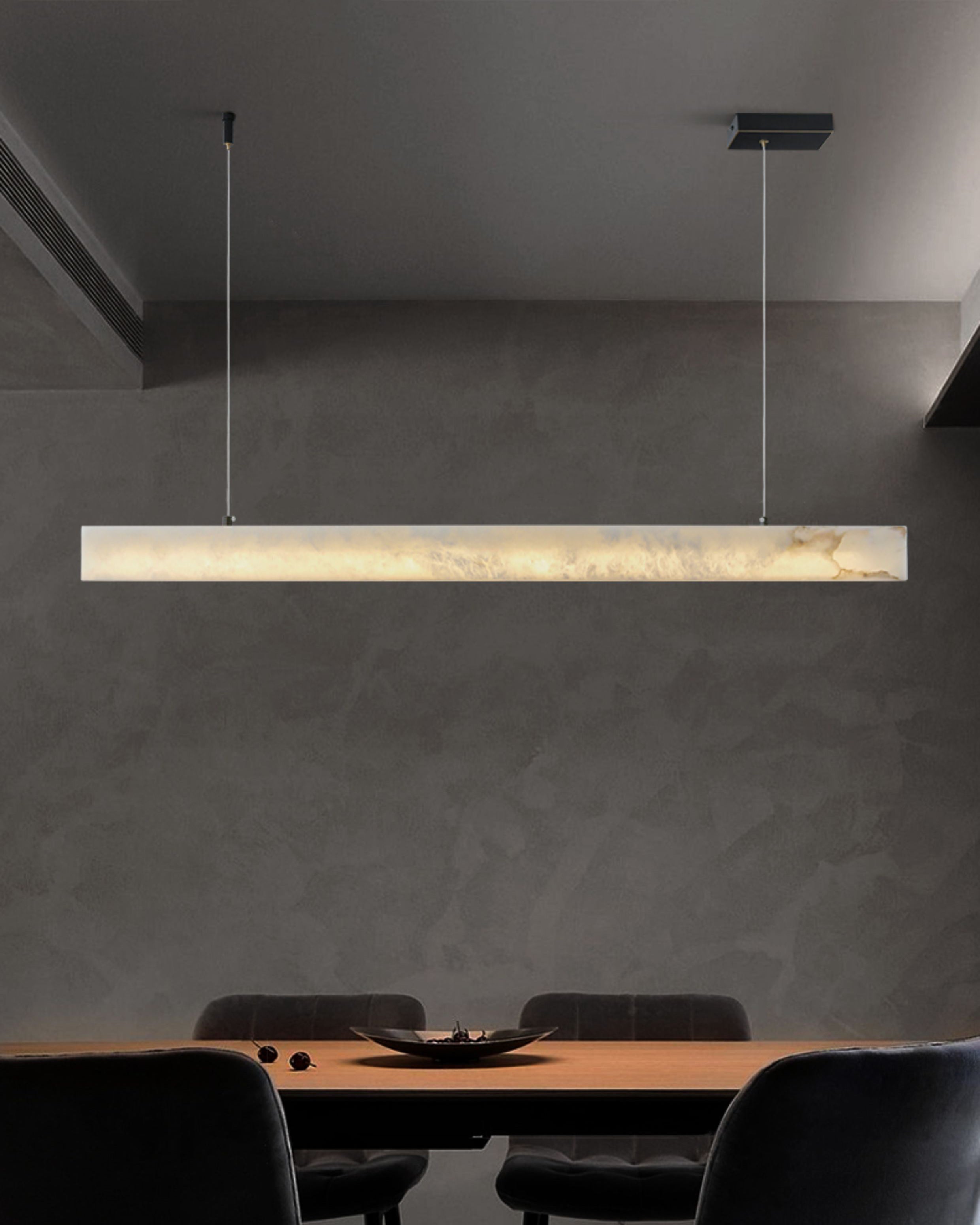 WOMO Linear Alabaster Led Chandelier-WM3055
