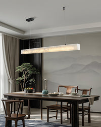 WOMO Linear Alabaster Led Chandelier-WM3055