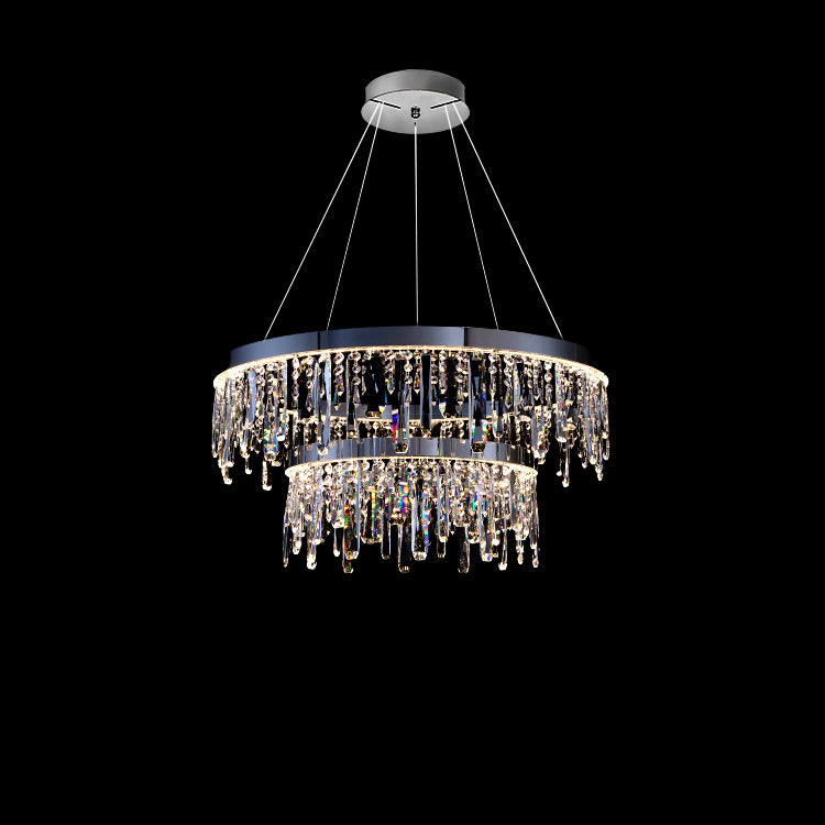 WOMO Crystal Drop Chandelier-WM3058