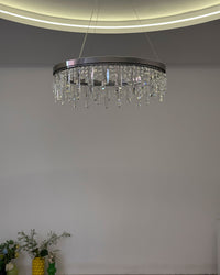 WOMO Crystal Drop Chandelier-WM3058