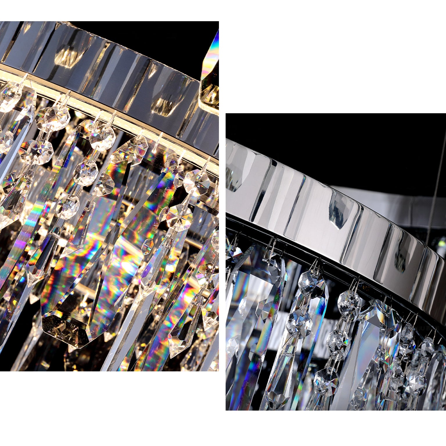 WOMO Crystal Drop Chandelier-WM3058
