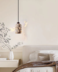 WOMO Wabi Sabi Travertine Pendant Light-WM3060