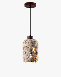 WOMO Wabi Sabi Travertine Pendant Light-WM3060