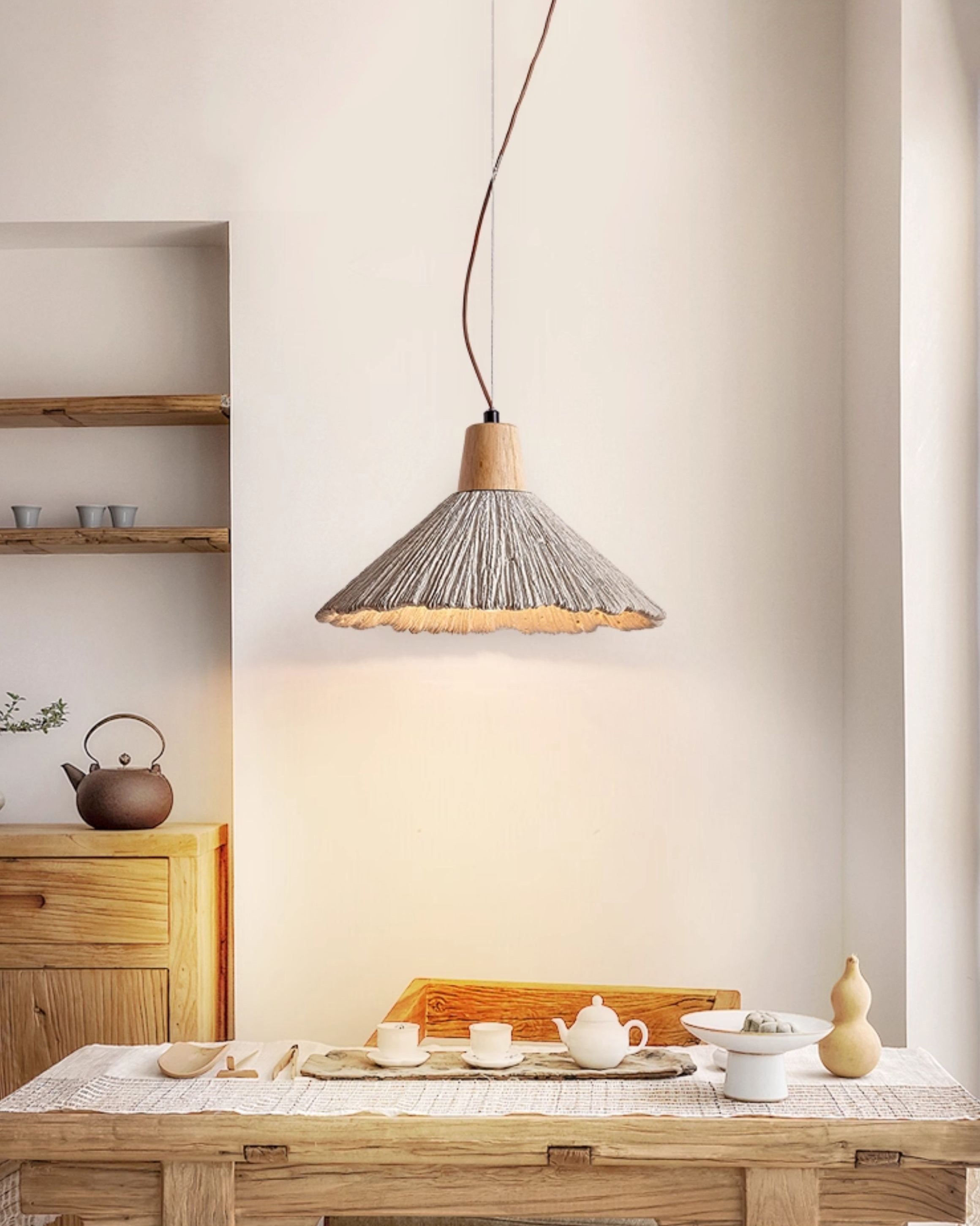 WOMO Cement Cone Pendant Light-WM3063