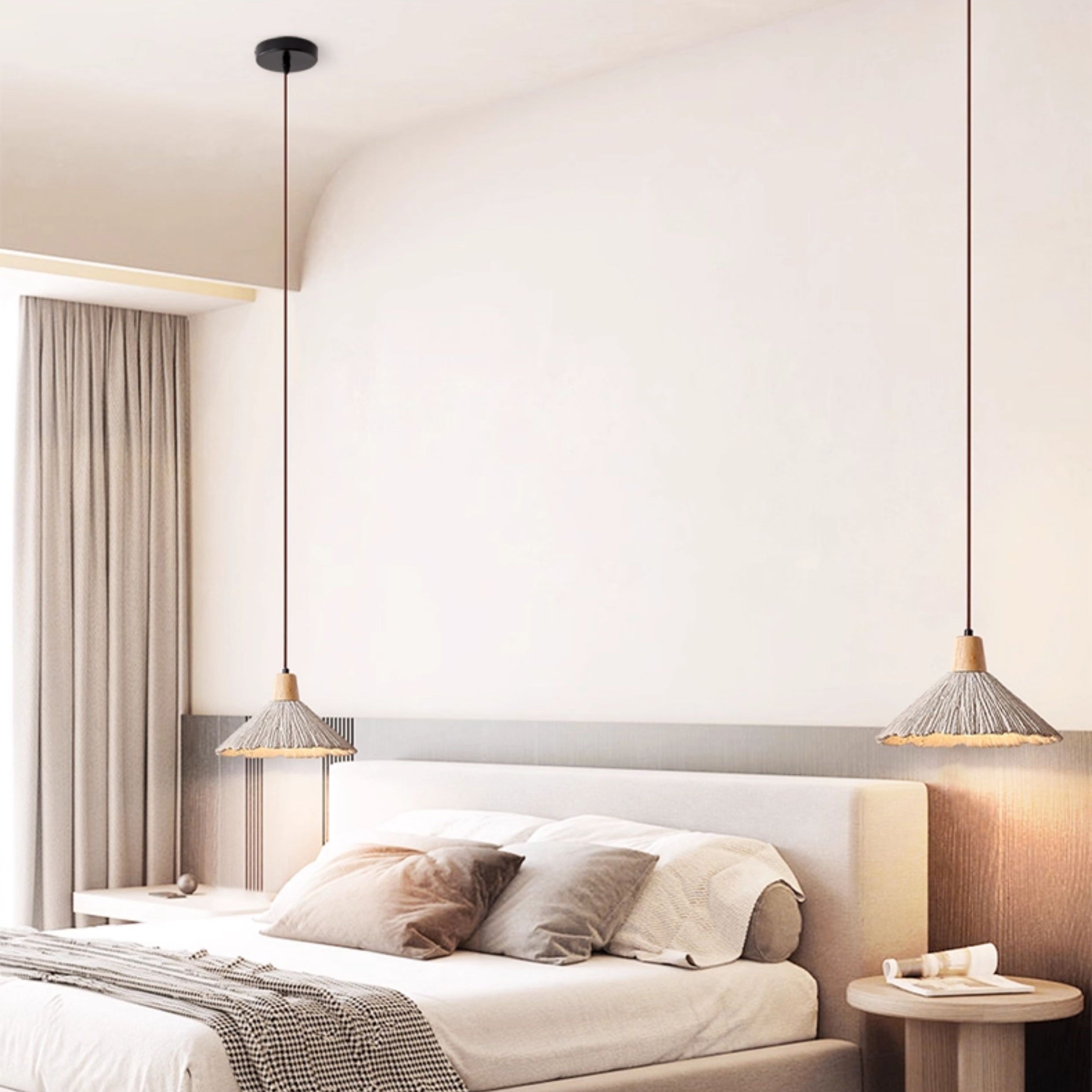 WOMO Cement Cone Pendant Light-WM3063