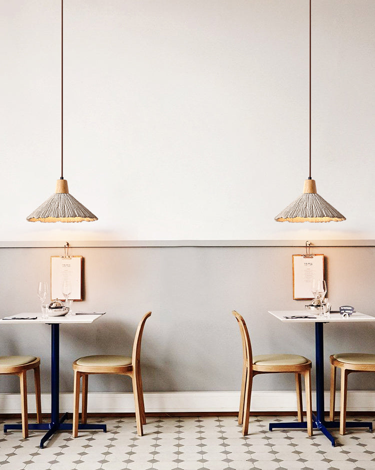 WOMO Cement Cone Pendant Light-WM3063