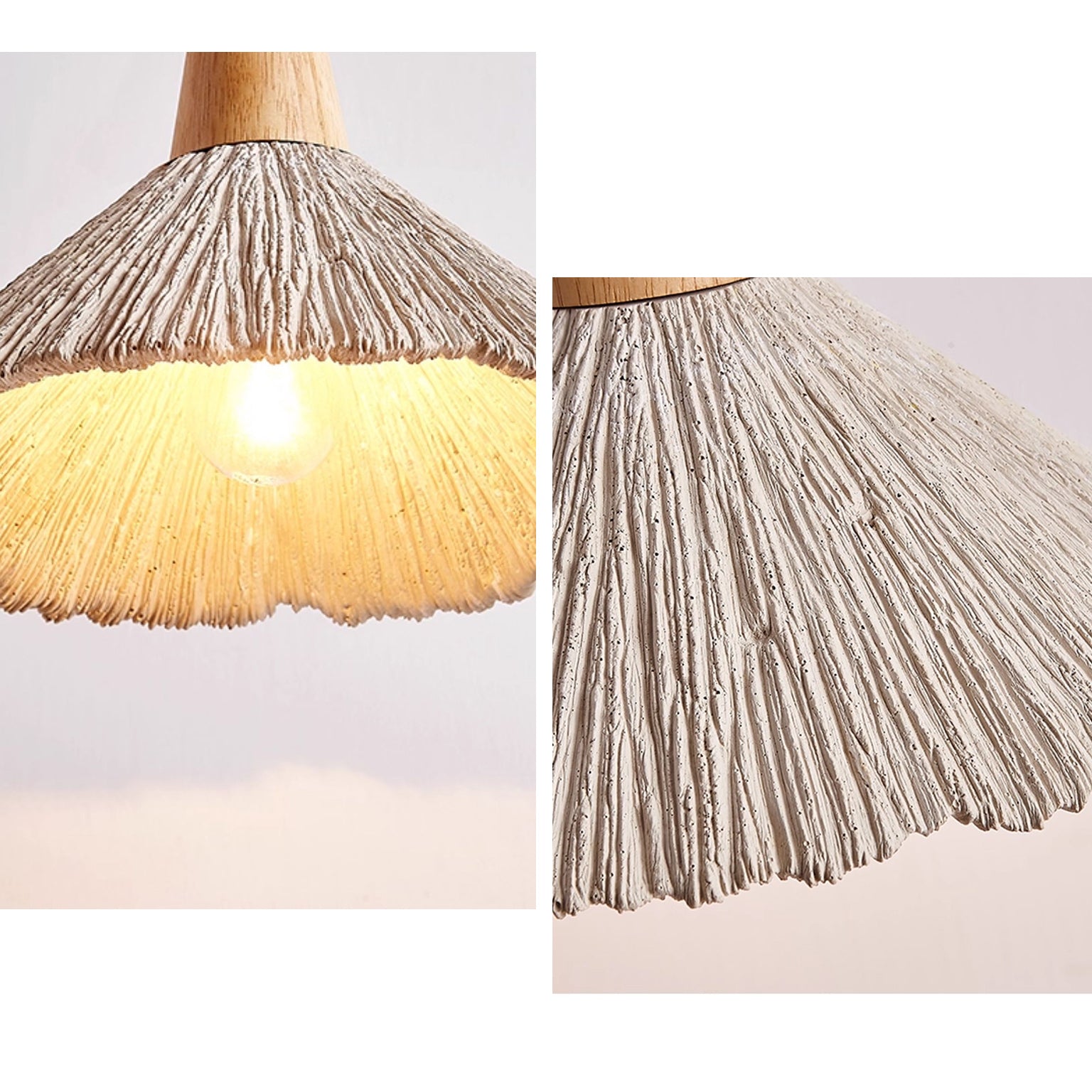 WOMO Cement Cone Pendant Light-WM3063