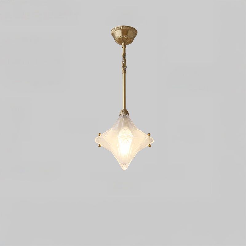 WOMO Glass Star Pendant Light-WM3064