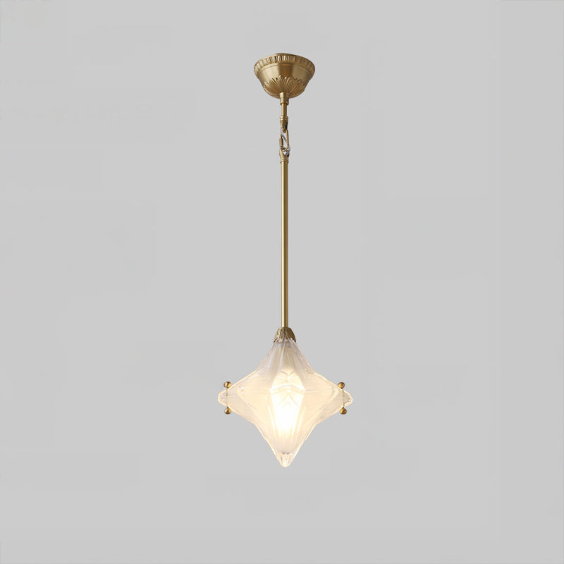WOMO Glass Star Pendant Light-WM3064
