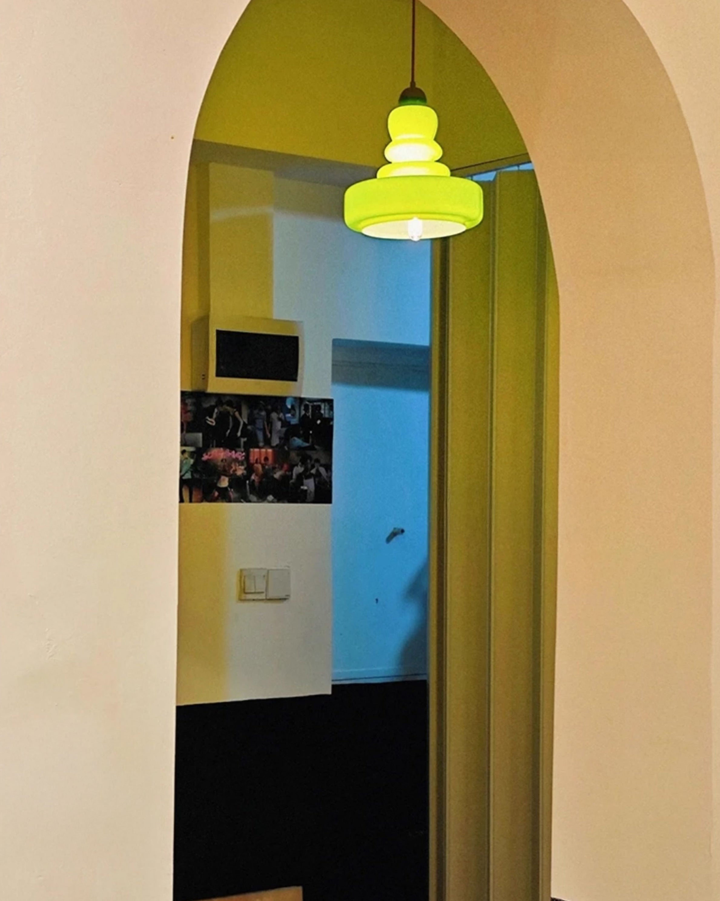WOMO Bauhaus Colorful Gourd Pendant Light-WM3066