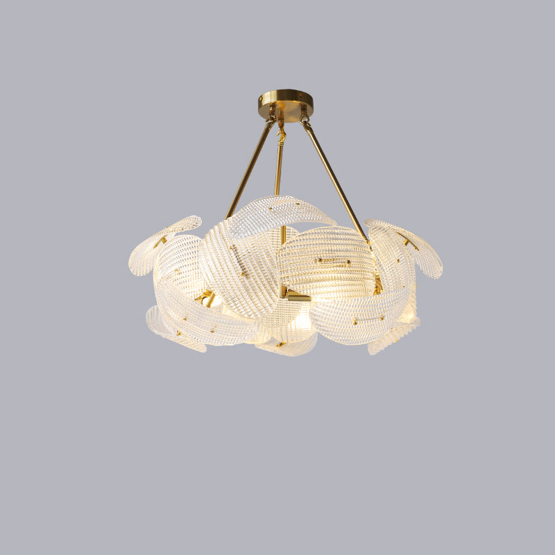 WOMO Petal Glass Chandelier-WM3067