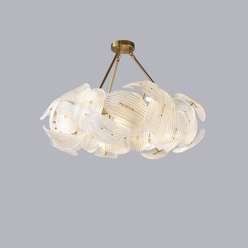 WOMO Petal Glass Chandelier-WM3067