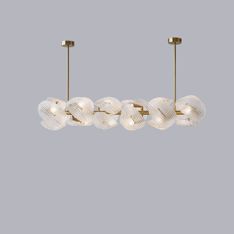 WOMO Petal Glass Chandelier-WM3067